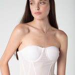 Blush Net Bustier - Sevgilim