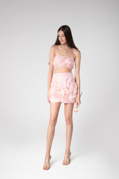 Fuchsia Finesse Skirt - Sevgilim