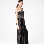 Midnight Draped Skirt - Sevgilim