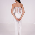 Sequin Organza Corset - Sevgilim