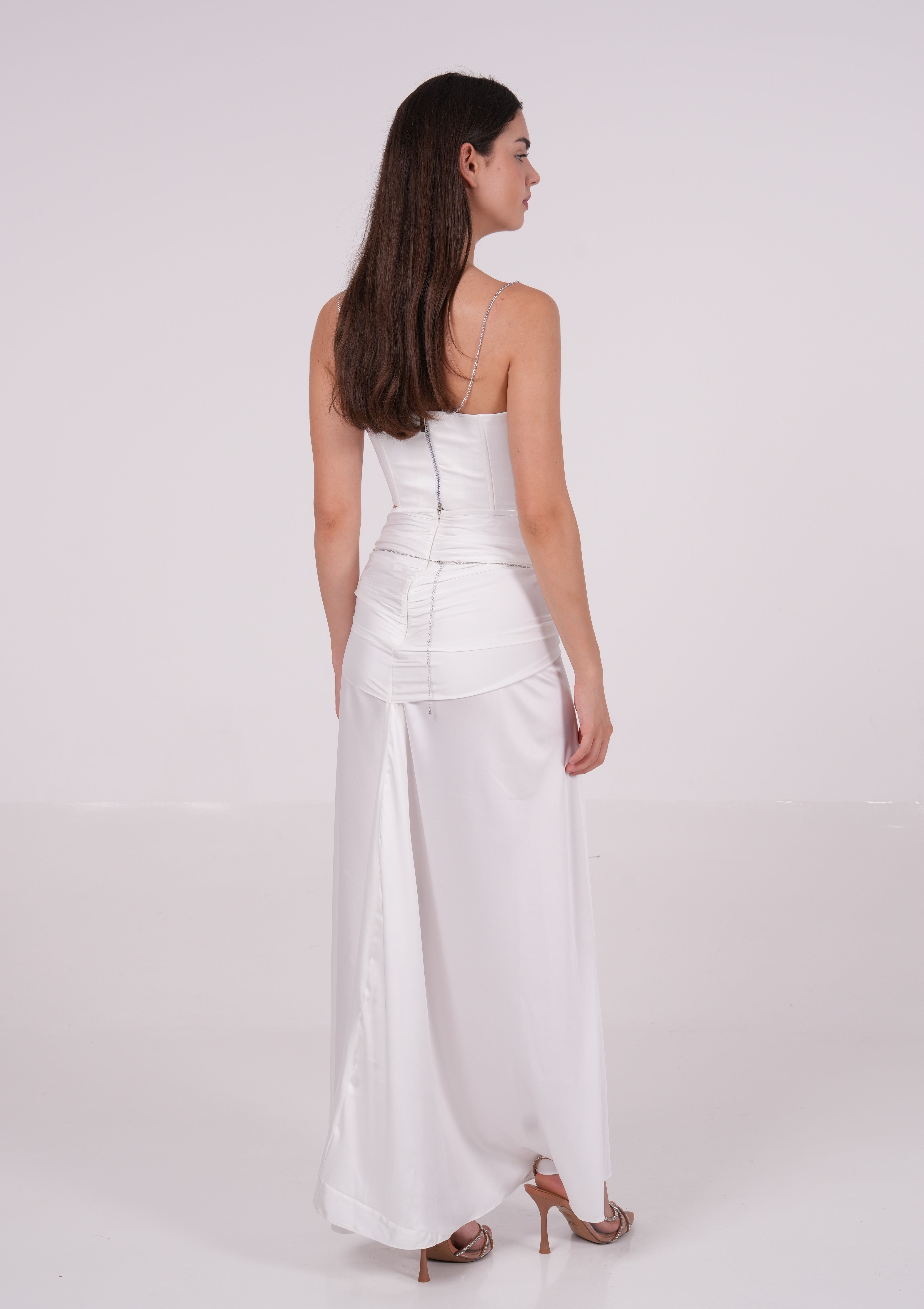 White Chain Top - Sevgilim