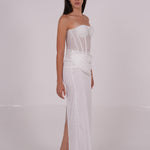 White Lace Corset - Sevgilim