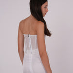 White Lace Corset - Sevgilim