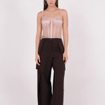 Peach Net Corset - Sevgilim