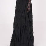 Ruffle Net Evening Skirt - Sevgilim