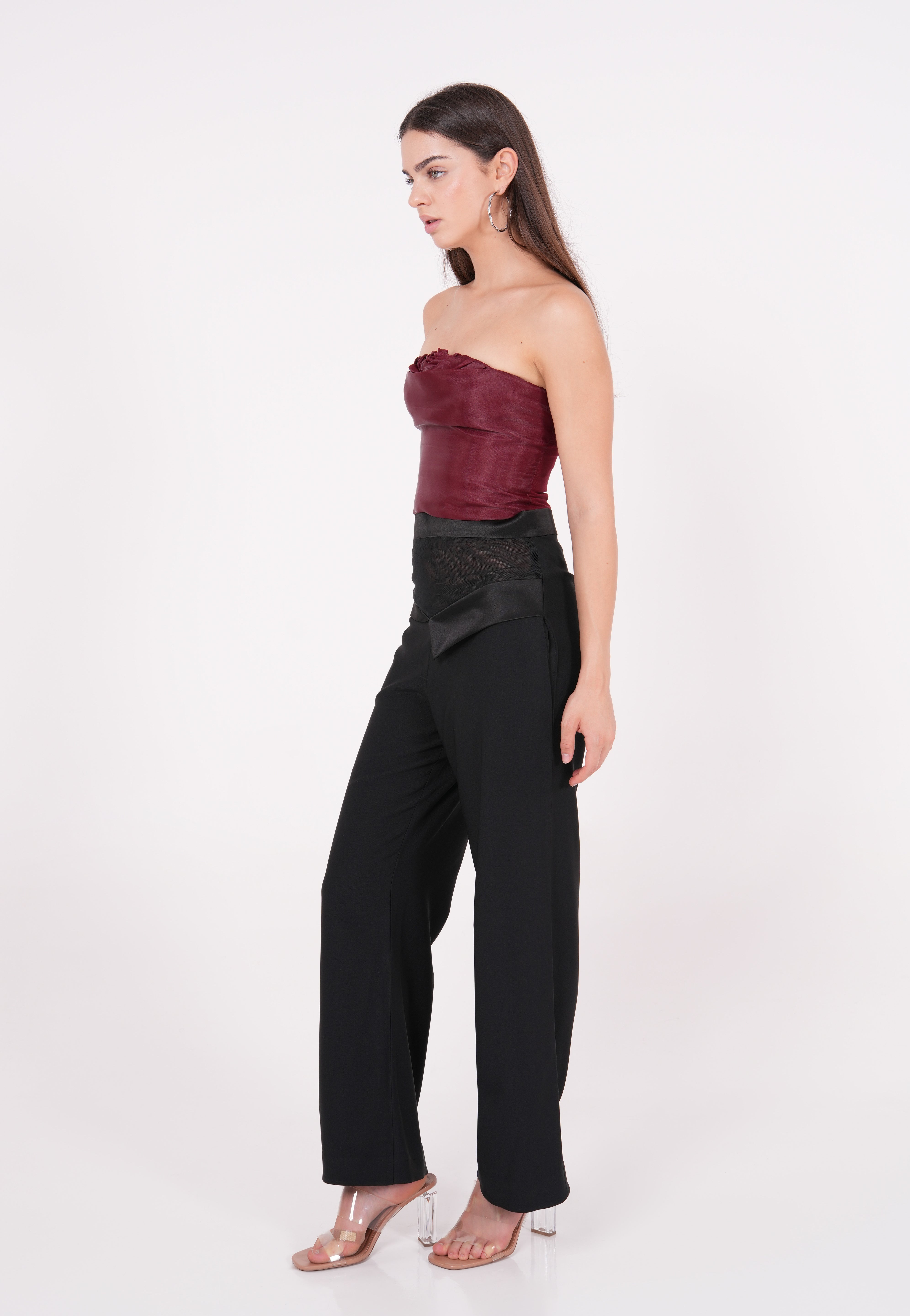 Organza Rose Top - Sevgilim