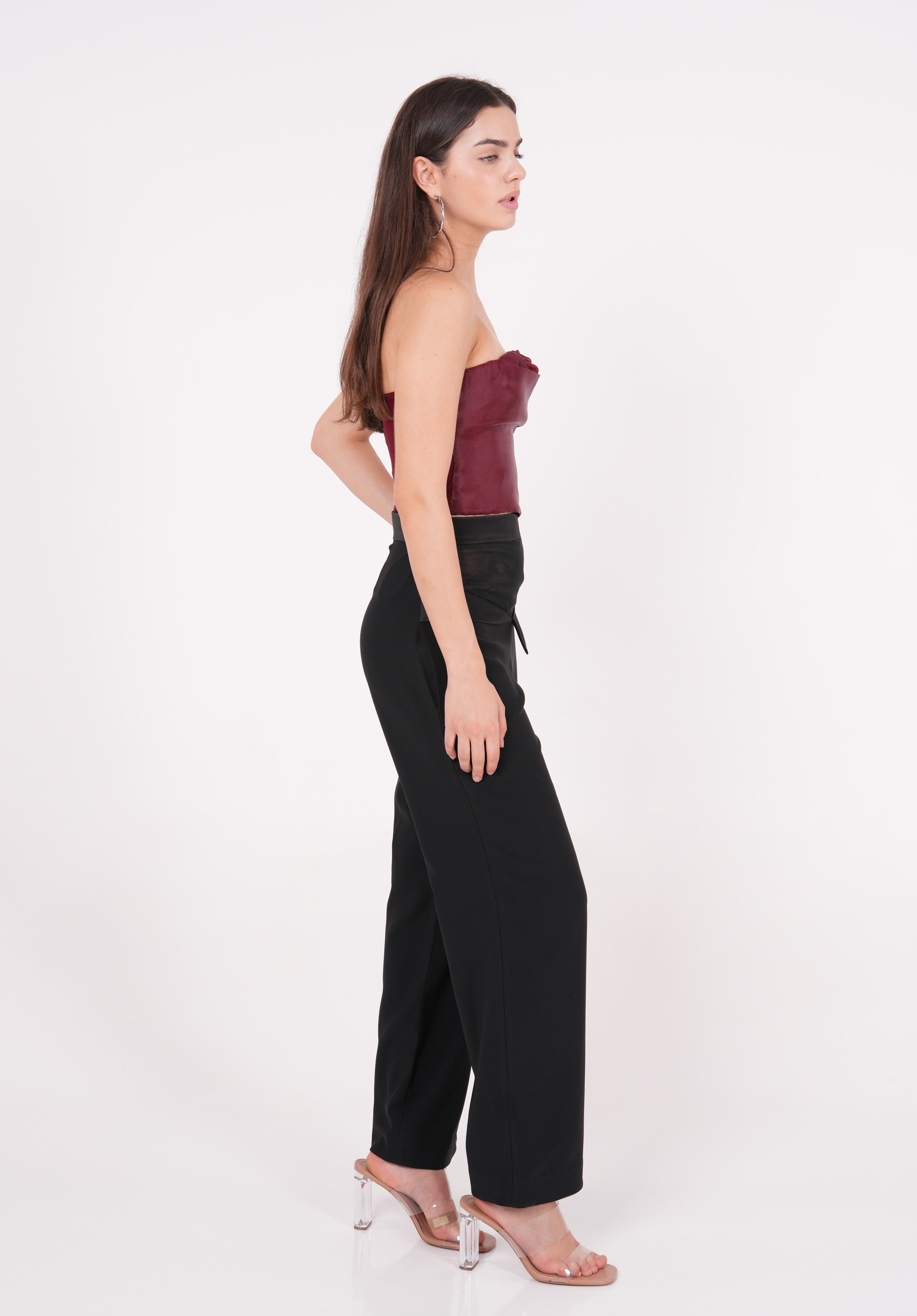 Organza Rose Top - Sevgilim