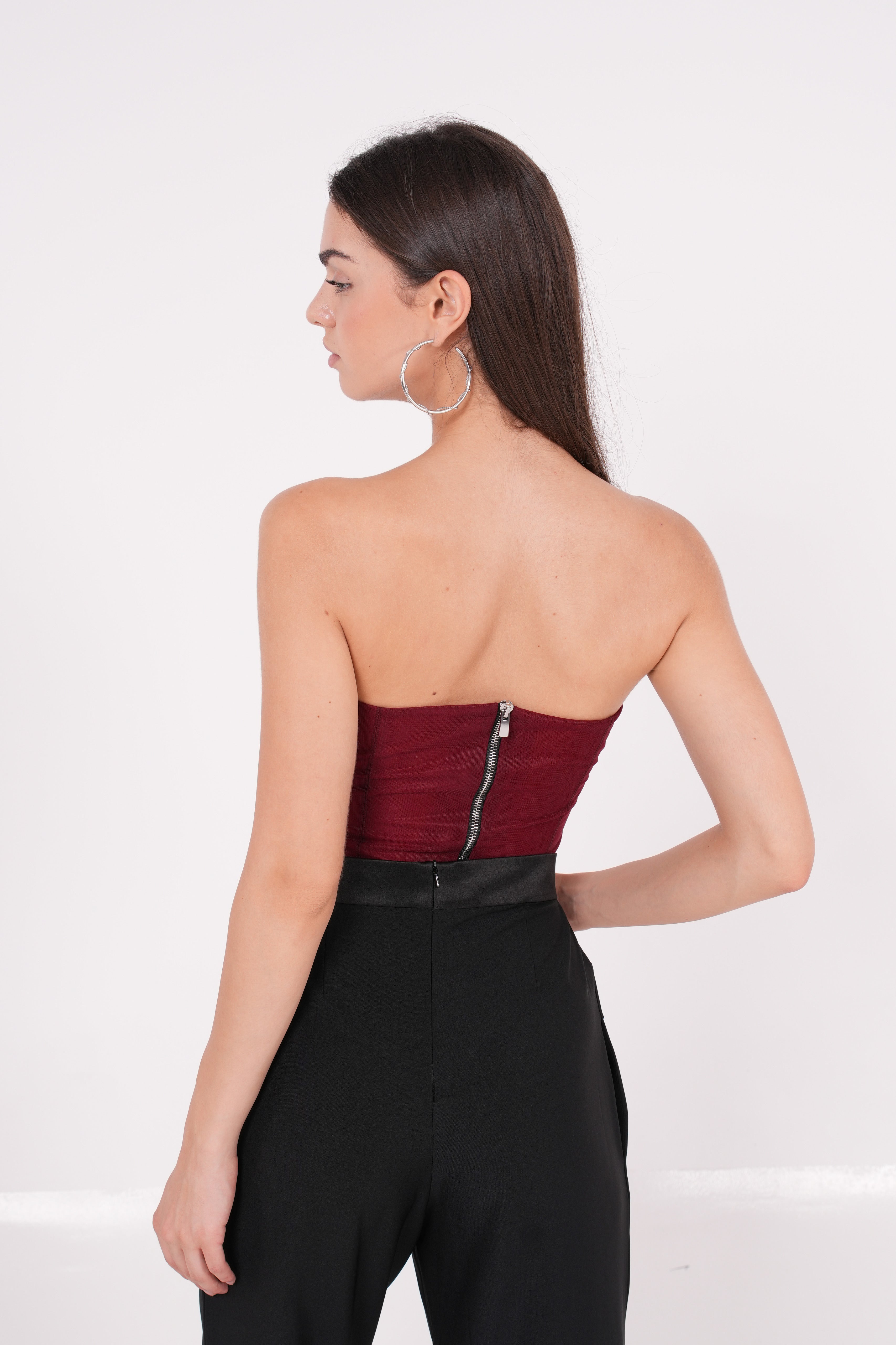 Organza Rose Top - Sevgilim