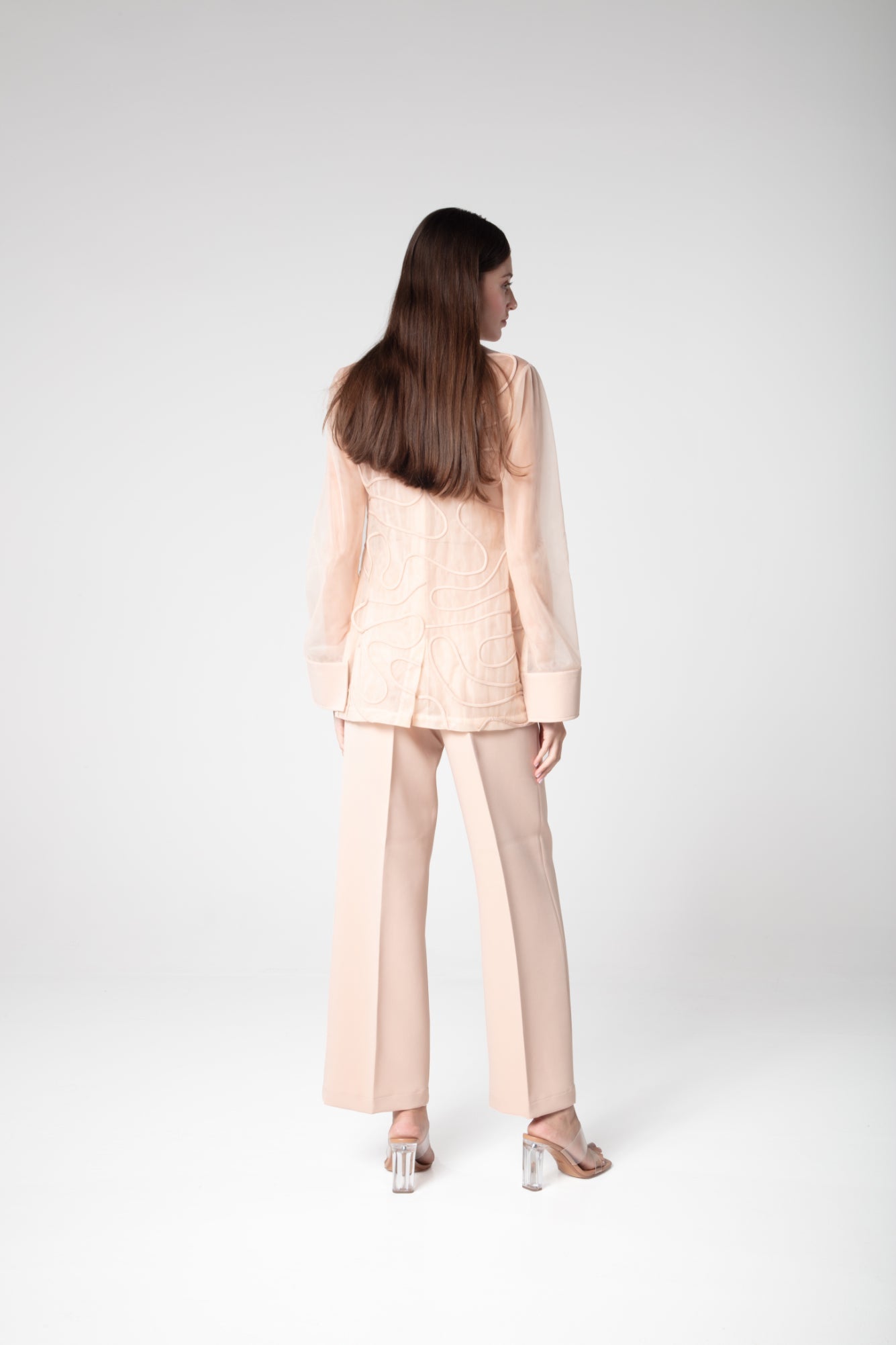 Artisan Blush Peach Formal Blazer - Sevgilim