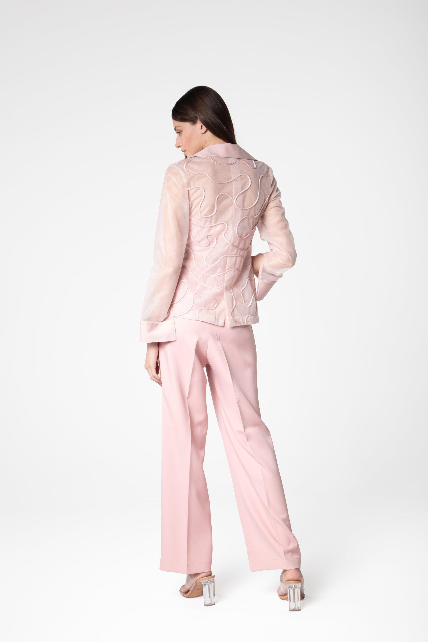 Artisan Blush Pink Formal Blazer - Sevgilim