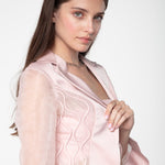Artisan Blush Pink Formal Blazer - Sevgilim