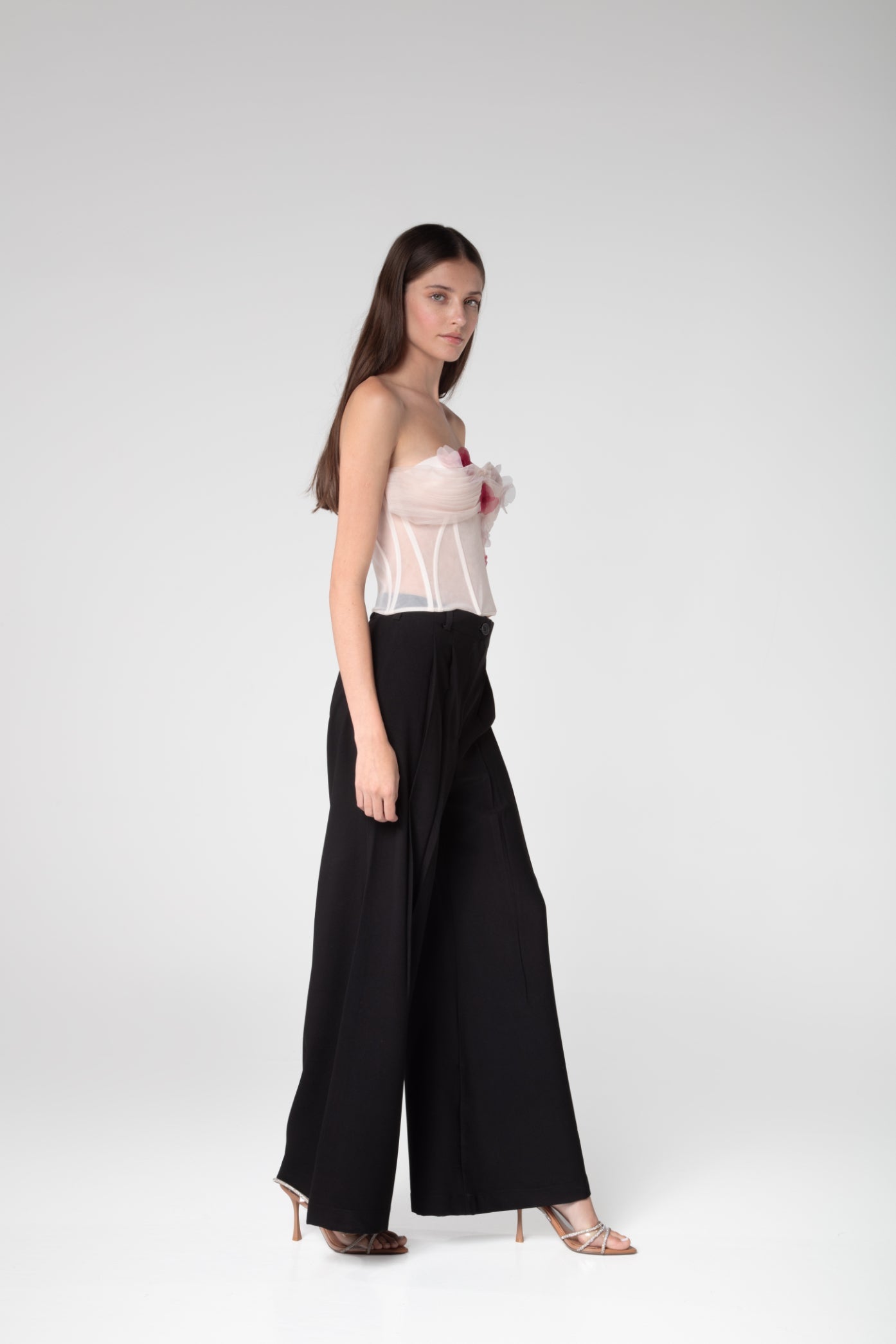 Serene Draped Handcrafted Corset - Sevgilim