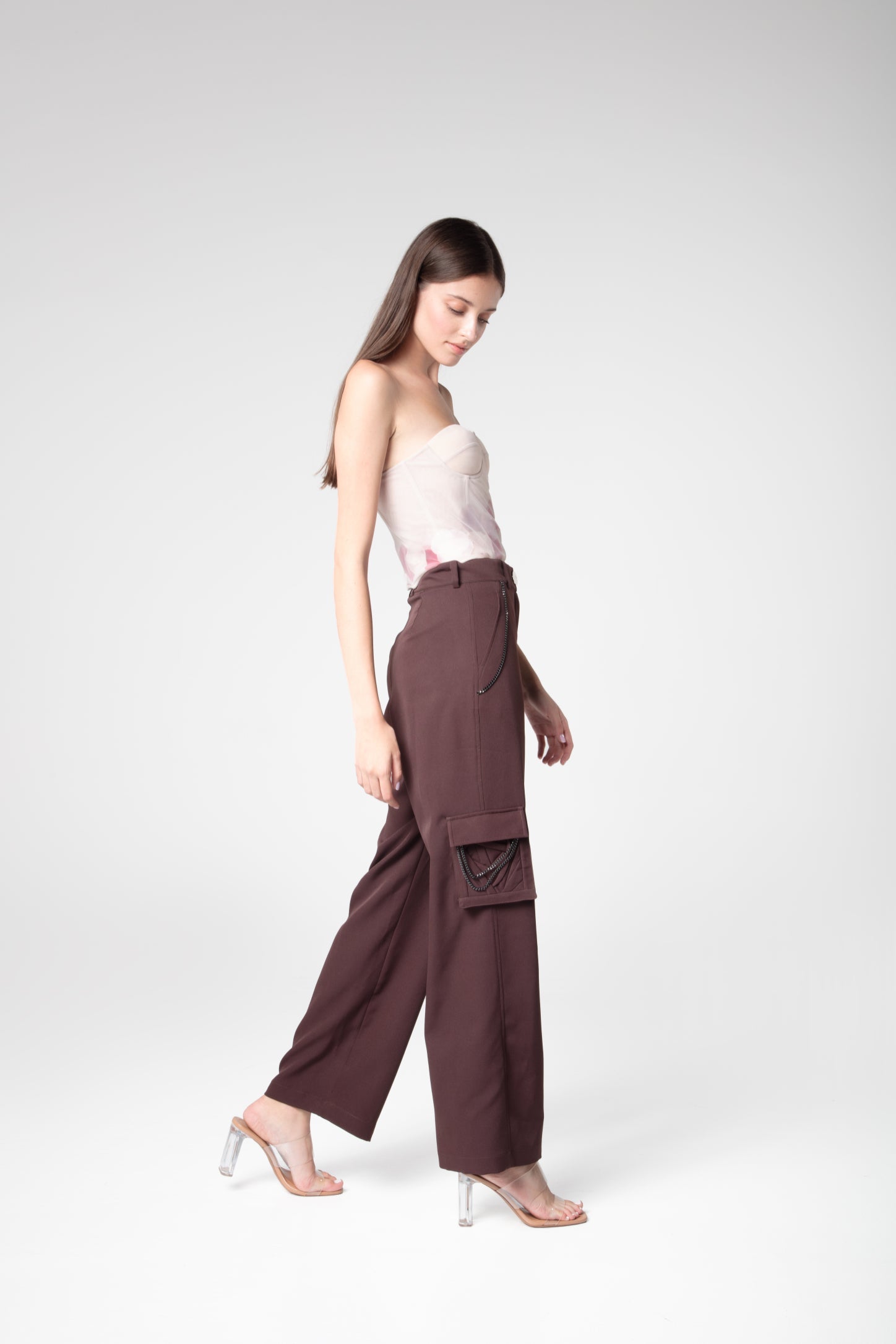 Mocha Chic Trousers - Sevgilim