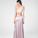 Lilac Dream Slit Skirt - Sevgilim