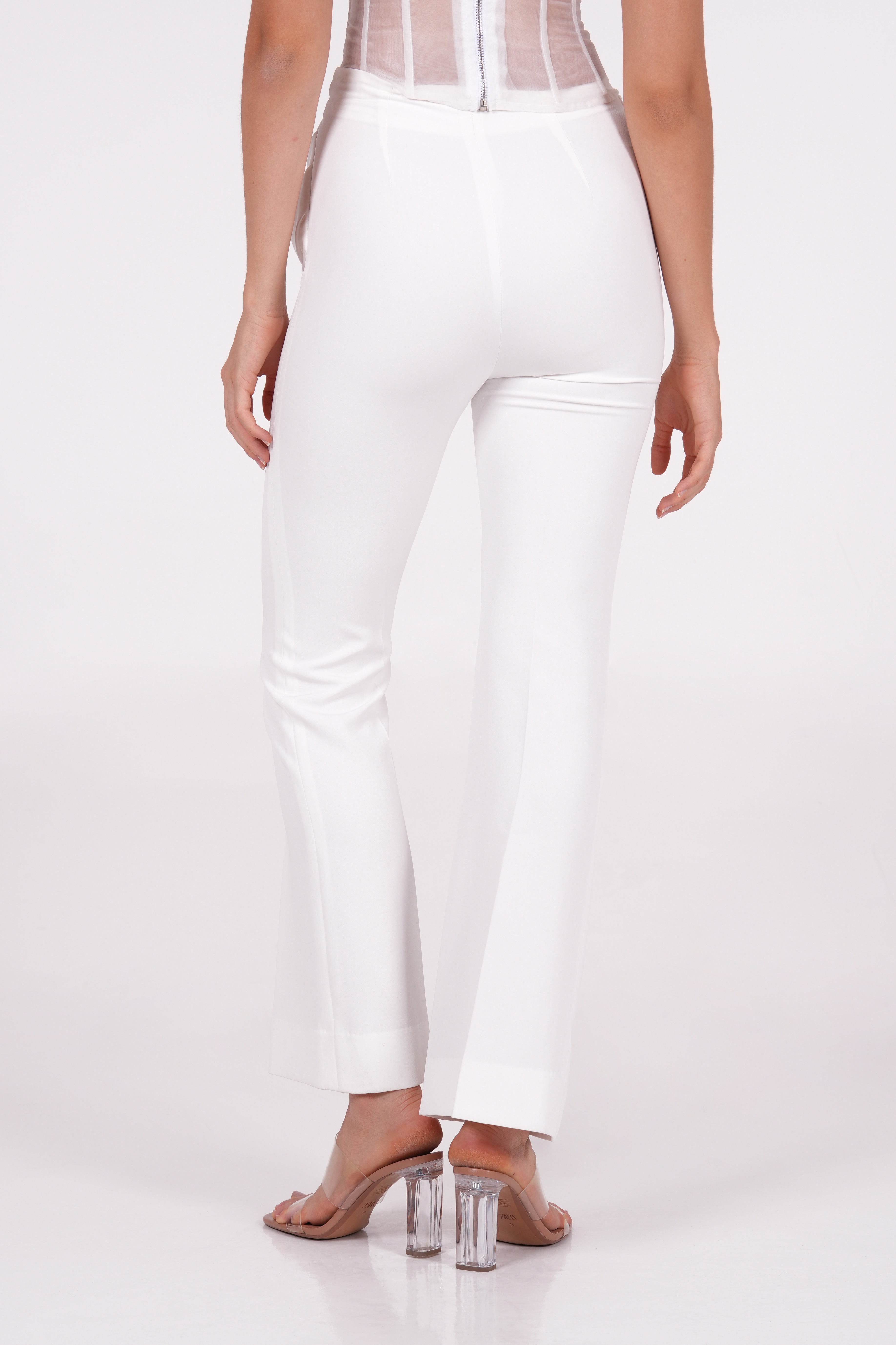 Crepe Draped Pants - Sevgilim
