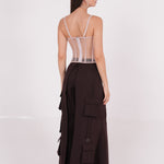 Peach Net Corset - Sevgilim