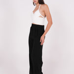 Ivory Cris Cross Top - Sevgilim
