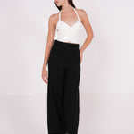 Black Crepe Trousers - Sevgilim
