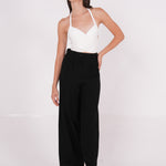 Black Crepe Trousers - Sevgilim