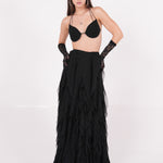 Black Backless Bralette - Sevgilim