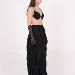 Black Backless Bralette - Sevgilim