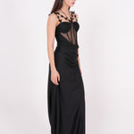 Black Mesh Corset - Sevgilim
