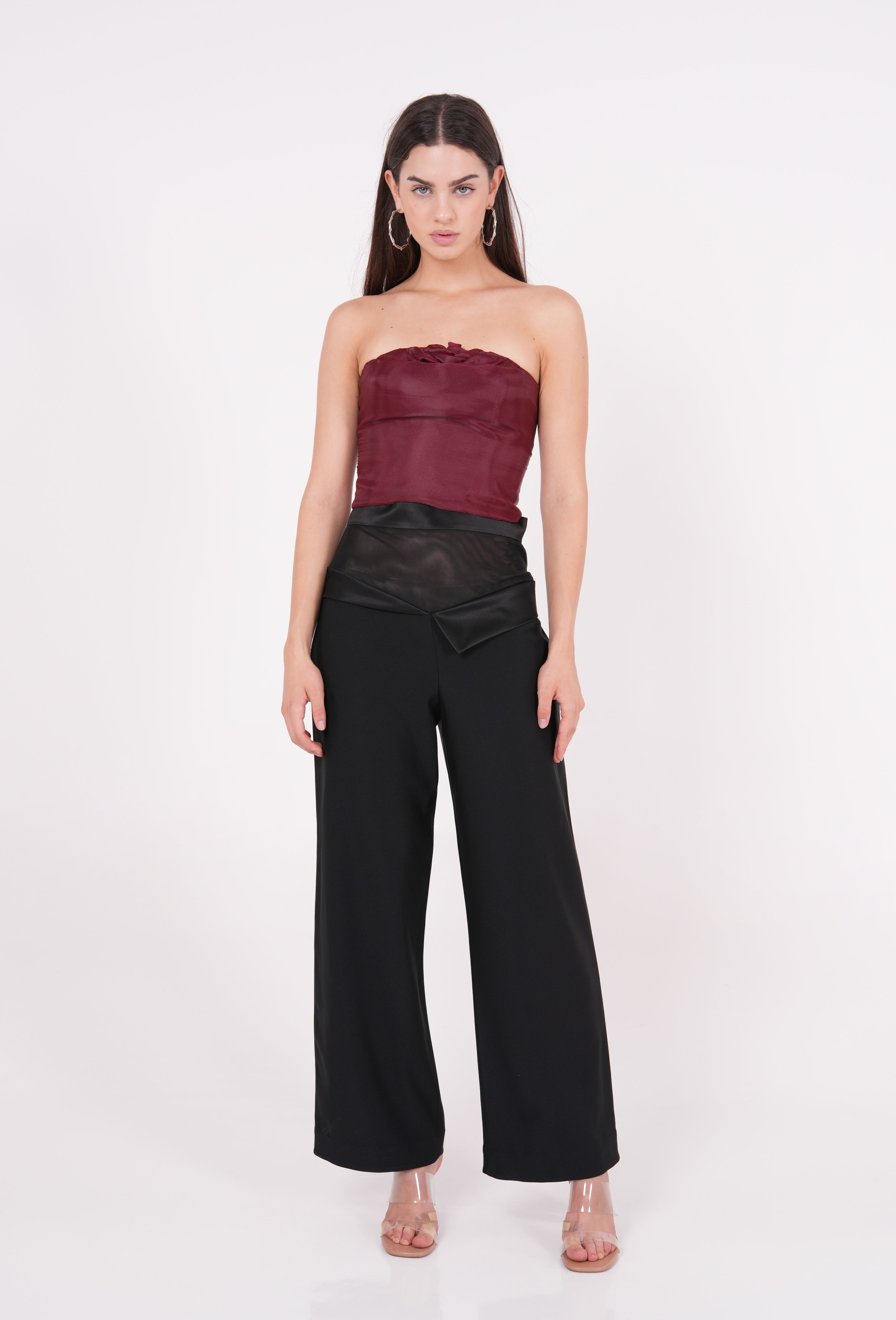 Organza Rose Top - Sevgilim