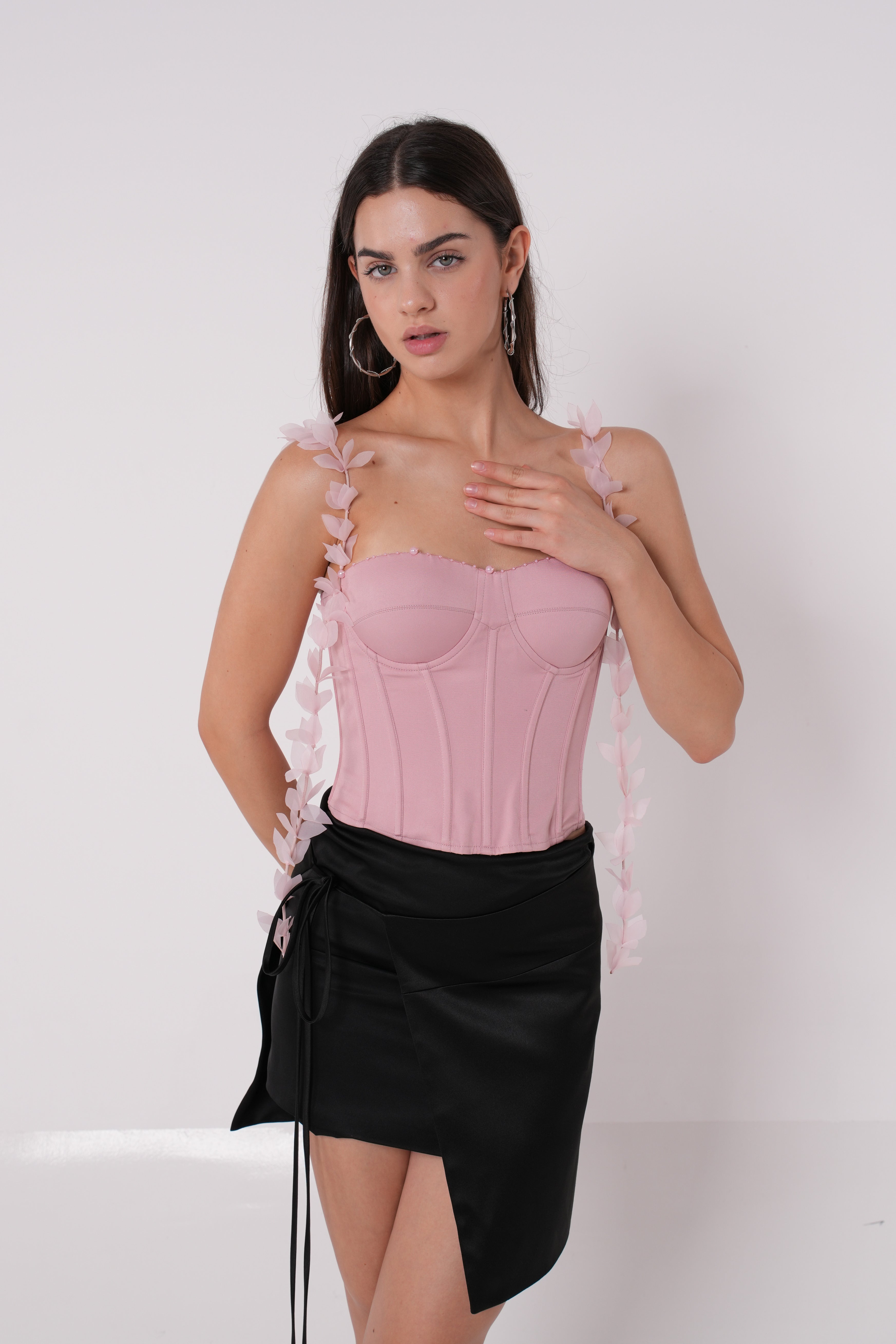 Blush Pink Corset - Sevgilim
